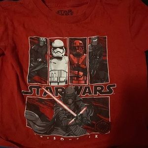 3t Star Wars boys shirts